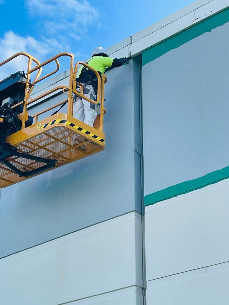 Commercial building painting Auckland