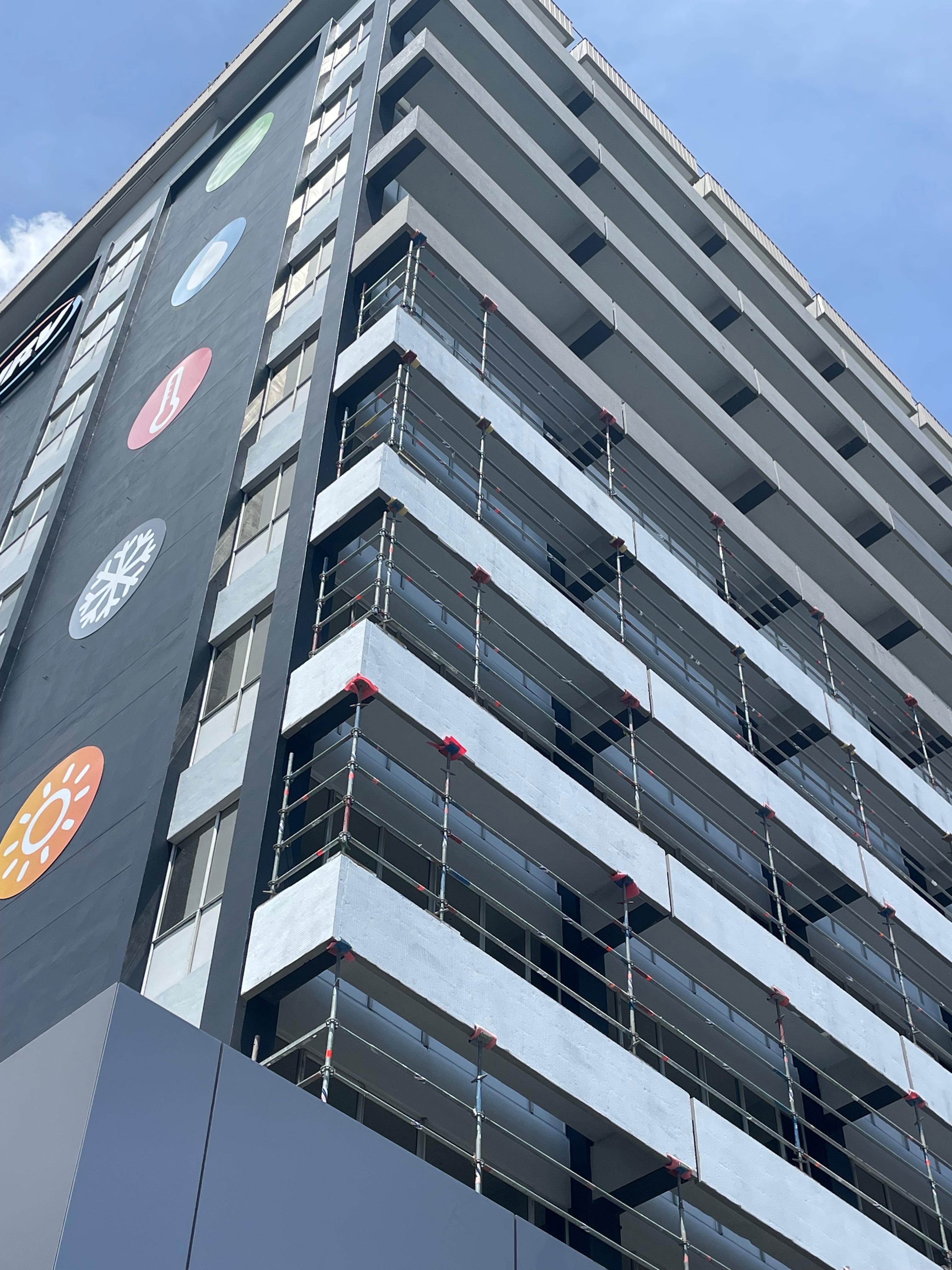 Commercial building interior and exterior painting